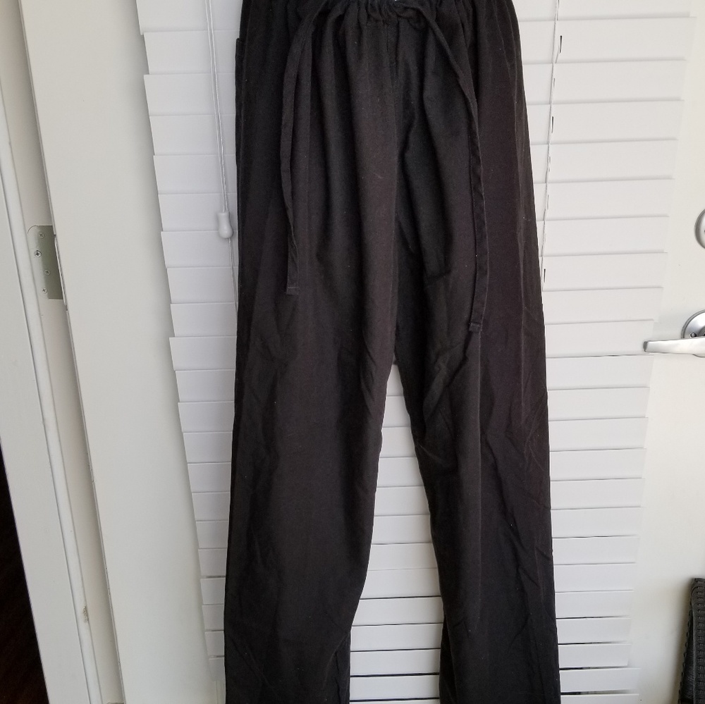 Unisex Medical Scrubs Sz Medium Black. Pants
